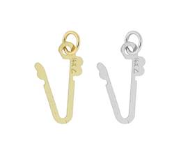 14K Fish Hook Clasp Tongues