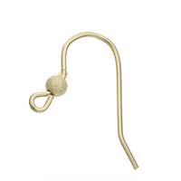 Gold Filled 3mm Ball Stardust Earwire Earring