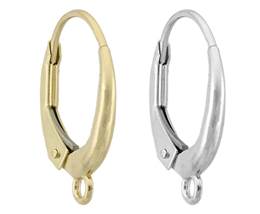 50pcs Raw Brass Interchangeable Leverback Earring Hooks Earwire Connector  No PlatedCoated For Earrings Jewelry Making CX260  Amazonin Jewellery