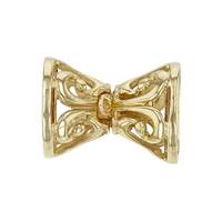 14k Hollow Bow Clasp