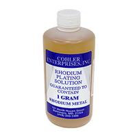 ONE GRAM BOTTLE RHODIUM PLATING SOLUTION