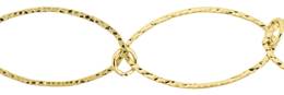 Gold Filled Chain  23.0mm Width Oval Hammer Link