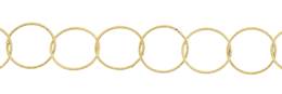 Gold Filled Chain 13.0mm Width Twisted Round Link