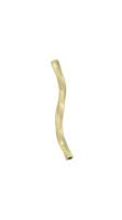 Gold Filled S-Tube Twisted Square 20mm Spacer (A)