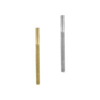 18K Earring Threaded 0.86mm Short Post Type-A