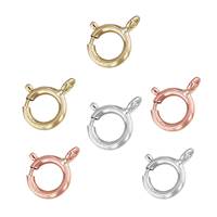 14K Springring Clasp Closed Ring