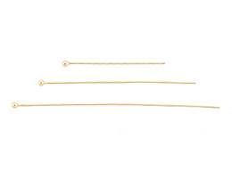 Gold Filled 1.5mm Ball Headpin 24 Gauge Wire