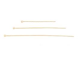 Gold Filled 1.5mm Ball Headpin 24 Gauge Wire