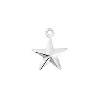 Sterling Silver 8mm Star Charm