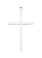 Sterling Silver 30mm Cross Charm