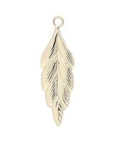 Gold Filled Leaf 21mm Charm