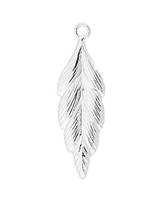 Sterling Silver Leaf Charm 21.0mm