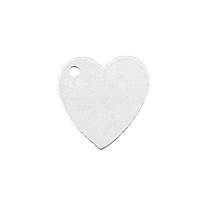 Sterling Silver 10mm Heart Charm