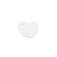 Sterling Silver 8mm Heart Charm
