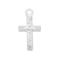 Sterling Silver 15mm Cross Charm