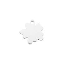 Sterling Silver Flower Charm 8mm