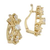 Gold Vermeil Cubic Zirconia Enhancer