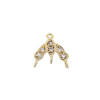 Cubic Zirconia Chandelier Earring Connectors