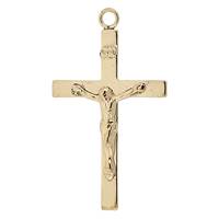 14K Crucifix Charm