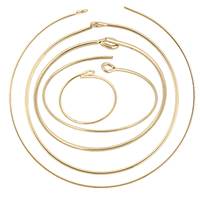 Gold Filled Beading Hoop Earring