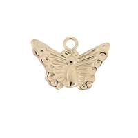 Gold Filled Butterfly 12mm Charm