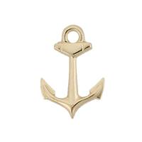 Gold Filled Ship Anchor 14mm Charm