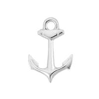 Sterling Silver Anchor Charm 14mm