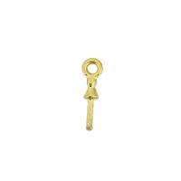 Gold Vermeil Screw Eye