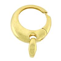 Gold Vermeil Round Trigger Clasp