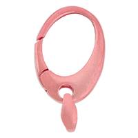 Rose Gold Vermeil Oval Trigger Clasp