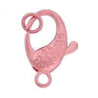 Rose Gold Vermeil Scroll Lobster Clasp