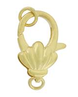 Gold Vermeil Lobster Clamshell Trigger Clasp