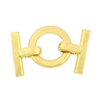 Gold Vermeil Fold-Over Multi-Row Clasp