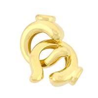 Gold Vermeil Interlock Clasp