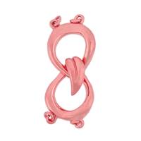 Rose Gold Vermeil Pear Shape Interlock Clasp