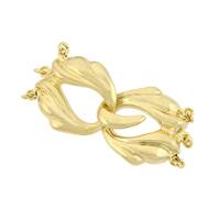 Gold Vermeil Interlock Fancy Clasp