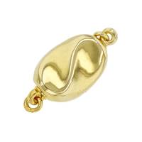 Vermeil Gold One Touch Clasp 11x8mm
