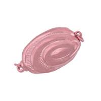 Rose Gold Vermeil Shell One Touch Clasp