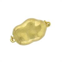 Vermeil One-Touch Nugget Clasp