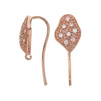 Rose Gold Vermeil Earwire Earring (N)