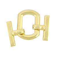 Gold Vermeil Fold-Over Multi-Row Clasp C-2