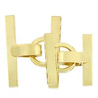 Gold Vermeil Fold-Over Multi-Row Clasp C-3