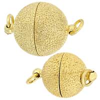 Gold Vermeil Magnetic Ball Stardust Clasps