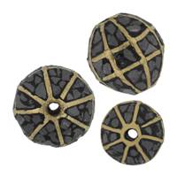 Vermeil Black Diamond Ball Bead