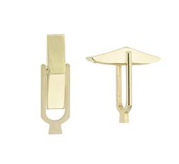 Gold Filled Flat Cufflink Back