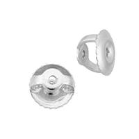 Type B Platinum 5.75mm Earring Screw Earnut