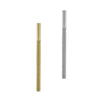 14K Earring Threaded 0.84mm Post Type-A