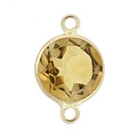 14K Gold Petite Round Connector Charm Clasp – Baby Gold