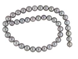 Freshwater Pearl Grey 9.5mm to 10.5mm Round