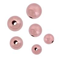 Rose Gold Filled Round Bead